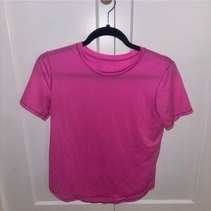 Lululemon - Short Sleeve Top - Size 4 - Pink